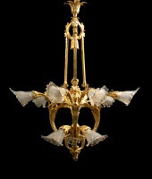 French Gilt-Brass and Gold-Spa
