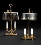 French Gilt-Brass and Tole-Pei