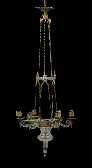 French Gilt-Brass, Champleve