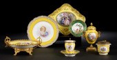 French Gilt-Brass-Mounted Fond