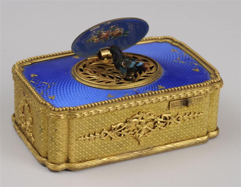 FRENCH GILT-BRONZE AND
