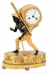 FRENCH GILT BRONZE BLACKAMOOR