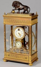 FRENCH GILT BRONZE FALLING BAL