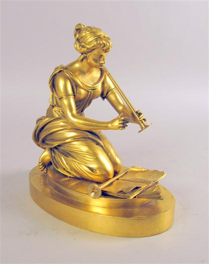 French gilt bronze figure