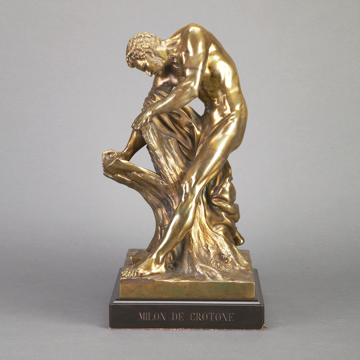 French Gilt Bronze Figure of