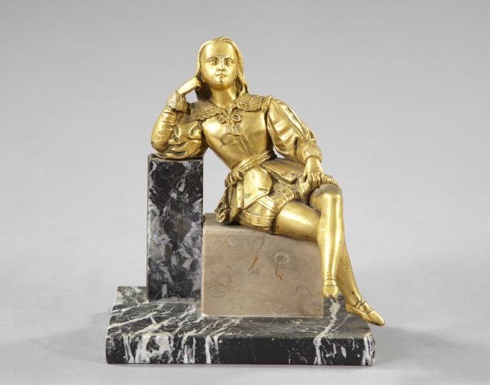 French Gilt-Bronze Figure of a
