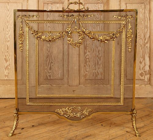 FRENCH GILT BRONZE LOUIS XV STYLE