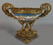 FRENCH GILT-BRONZE MOUNTED BOW