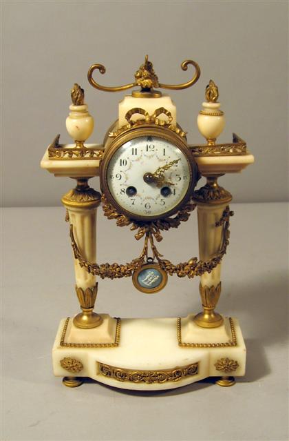 French gilt bronze mounted marble
