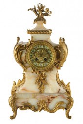 FRENCH GILT BRONZE-MOUNTED ONY