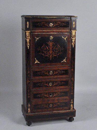 FRENCH GILT BRONZE MOUNTED