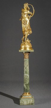 FRENCH GILT BRONZE MYTHOLOGICA