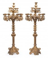 FRENCH GILT BRONZE NINETEEN-LI