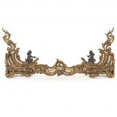 FRENCH GILT BRONZE ROCOCO STYL