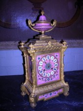 French Gilt-Lacquered Brass an