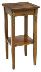 FRENCH GILT METAL MOUNTED TWO-