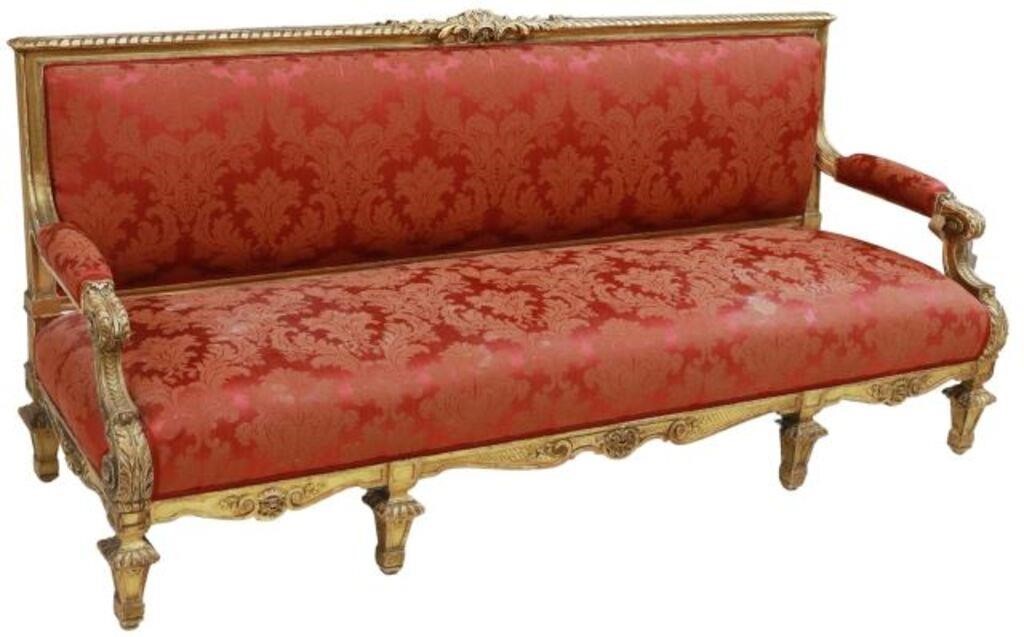 FRENCH GILTWOOD DAMASK