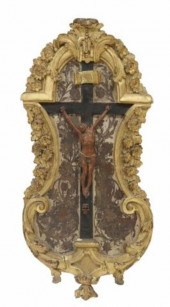 FRENCH GILTWOOD FRAMED CARVED