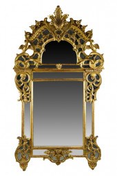 FRENCH GILTWOOD MIRRORwith mir