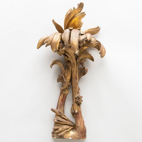 FRENCH GILTWOOD MODEL OF A PALM