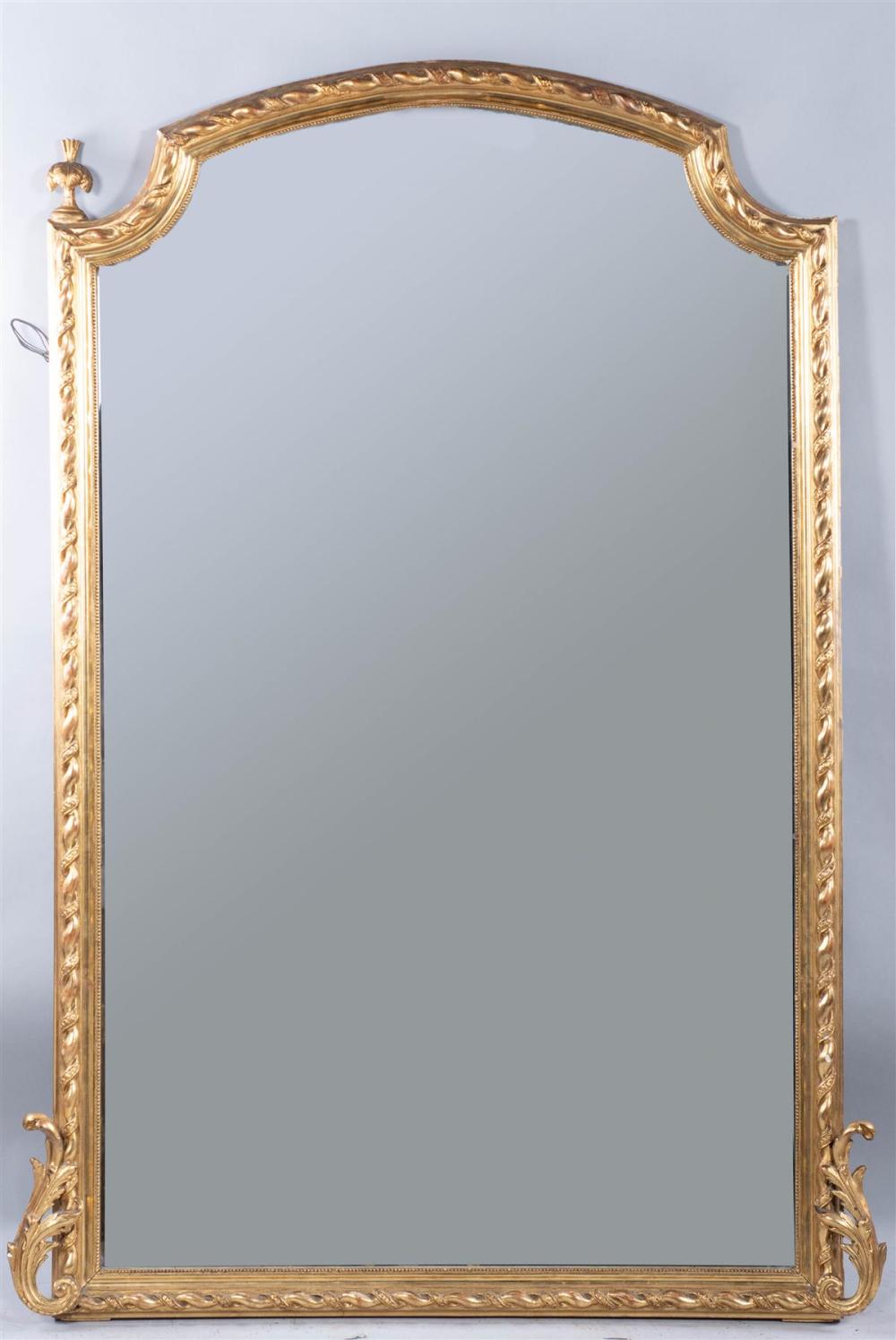 FRENCH GILTWOOD OVERMANTEL