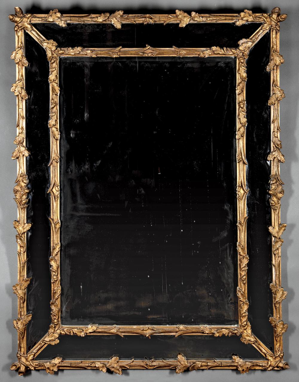 FRENCH GILTWOOD OVERMANTEL