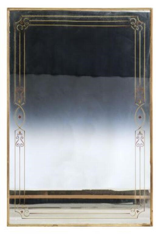FRENCH GILTWOOD & REVERSE-PAINTED