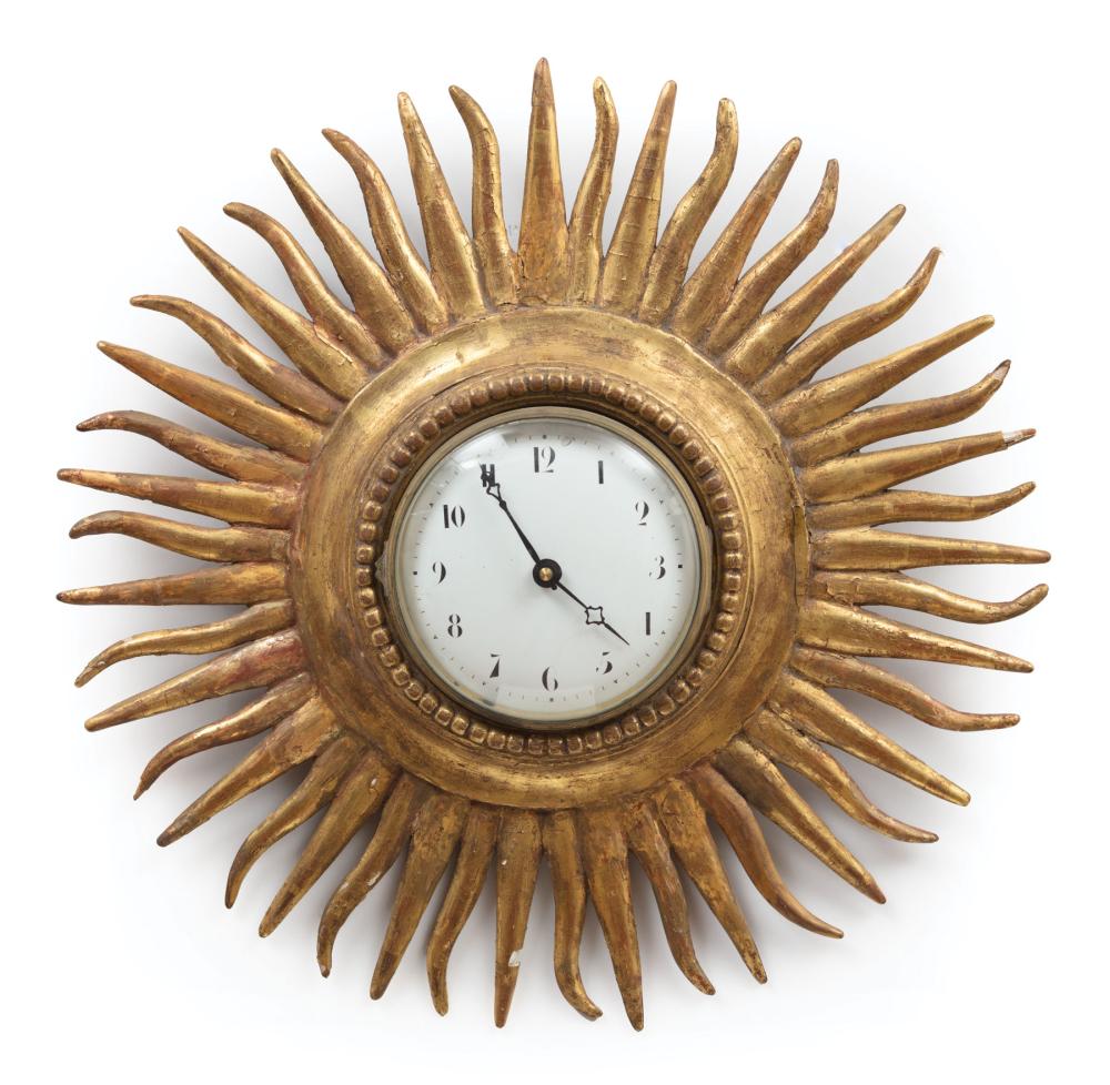 FRENCH GILTWOOD SUNBURST WALL