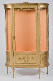 French Giltwood Vitrine French