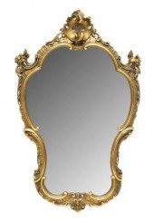FRENCH GILTWOOD WALL MIRRORFre