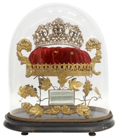 FRENCH GLOBE DE MARIEE RHINESTONE