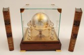 FRENCH GLOBE W/CLOCK, AND TWO