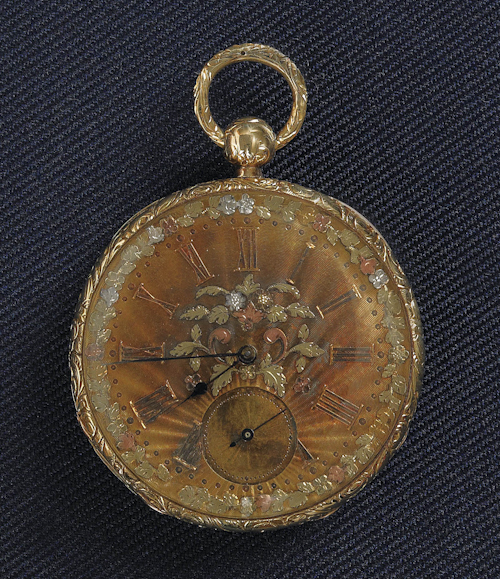 French gold Lepine pocket watch