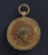 French gold Lepine pocket watc