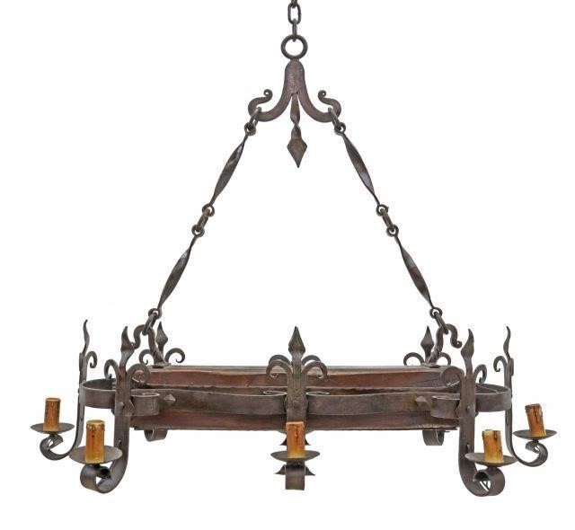FRENCH GOTHIC REVIVAL 8-LT