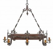 FRENCH GOTHIC REVIVAL 8-LT WRO