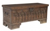 FRENCH GOTHIC REVIVAL CARVED O