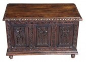 FRENCH GOTHIC REVIVAL CARVED O