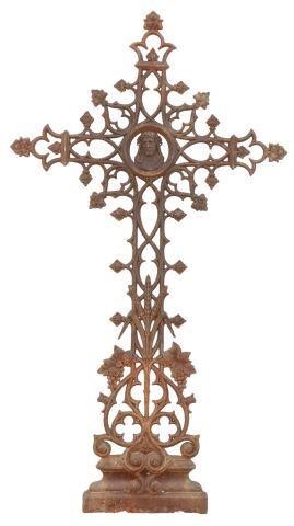 FRENCH GOTHIC REVIVAL CAST IRON