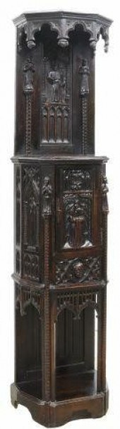 FRENCH GOTHIC REVIVAL FIGURAL