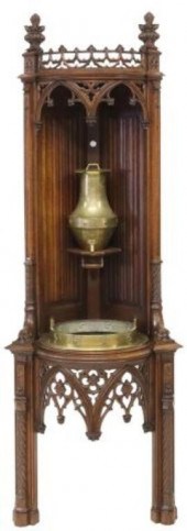 FRENCH GOTHIC REVIVAL LAVABO C