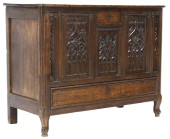 FRENCH GOTHIC REVIVAL OAK BREA