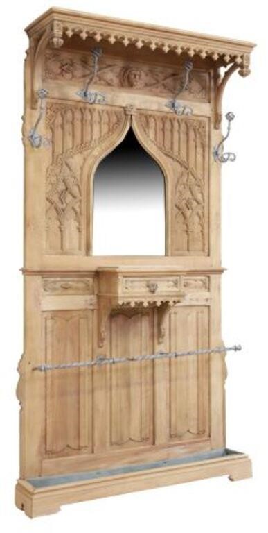 FRENCH GOTHIC REVIVAL STRIPPED