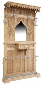 FRENCH GOTHIC REVIVAL STRIPPED