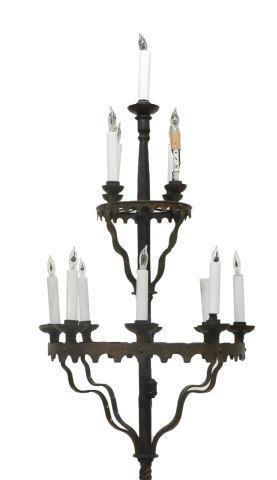 FRENCH GOTHIC REVIVAL WROUGHT