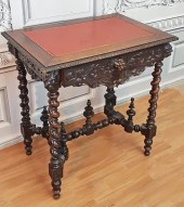 FRENCH GOTHIC STYLE WALNUT ECR