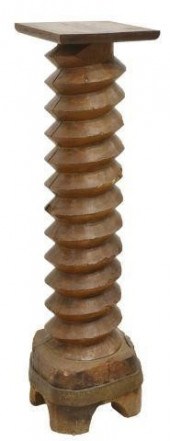 FRENCH GRAPE PRESS SCREW COLUM