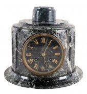 FRENCH GREEN MARBLE MANTLE CLO
