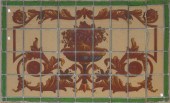 FRENCH GRISAILLE PAINTED GREEN