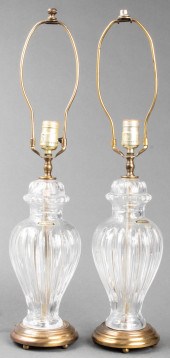 FRENCH HAND MADE CRYSTAL LAMPS